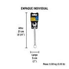 Llave combinada 13 mm x 170 mm de largo, PRETUL 5