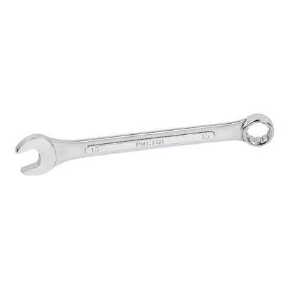 Llave combinada 15 mm x 190 mm de largo, PRETUL