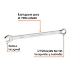Llave combinada extralarga 12 mm x 193 mm de largo, EXPERT 2