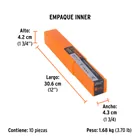 Broca para concreto de 1/2 x 12', TRUPER 5