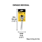 Llave ajustable (perico) 6' cromada, PRETUL 5