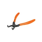 Pinza punta a 90° 6-3/4' para cerrar anillos, mango de PVC 1