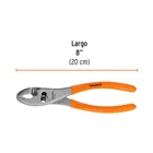 Pinza de chofer 8' mango de PVC, TRUPER 3