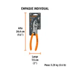 Pinza de chofer 8' mango de PVC, TRUPER 5