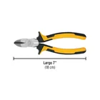 Pinza de corte diagonal 7' mango Comfort Grip, PRETUL 3
