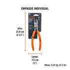 Pinza de corte diagonal 7' mango de PVC, TRUPER 3