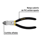 Pinza de corte diagonal 6' mango de PVC, PRETUL 2