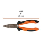 Pinza punta curva 6' mango Comfort Grip, TRUPER EXPERT 3