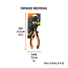Pinza punta curva 6' mango Comfort Grip, TRUPER EXPERT 5