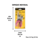 Juego de 3 mini pinzas, mangos de PVC, PRETUL 2