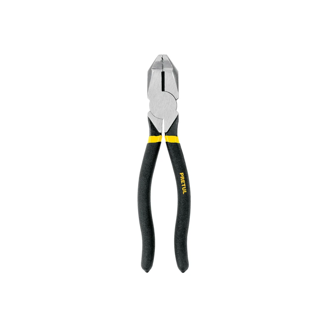 Pinza para electricista 8' uso rudo, mango de PVC, PRETUL