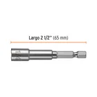 Estuche con 5 dados magnéticos de 1/4' largo 2-1/2', EXPERT 3