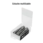 Estuche con 5 dados magnéticos de 5/16' largo 2-1/2', EXPERT 4