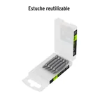 Estuche con 5 puntas de cruz PH1 largo 2', TRUPER EXPERT 4