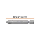 Estuche con 15 puntas de cruz PH2 largo 2', TRUPER EXPERT 3