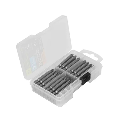 Estuche con 50 puntas de cruz PH2 largo 2', TRUPER EXPERT