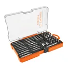 Juego de 47 puntas mixtas largos 1' y 2' en estuche, EXPERT 1