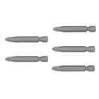 Estuche con 5 puntas pozidriv PZ2 largo 2', TRUPER EXPERT 2