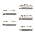 Estuche con 5 puntas pozidriv combinadas largo 2', EXPERT 3