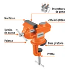 Tornillo de banco 2.5' para joyero, TRUPER 2