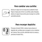 Cutter 25 mm profesional con alma metálica y grip, TRUPER 5