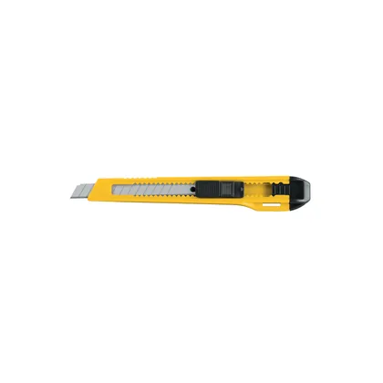 Cutter 9 mm plástico, PRETUL