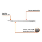 Exacto 6' profesional con 5 cuchillas de acero SK2, TRUPER 5