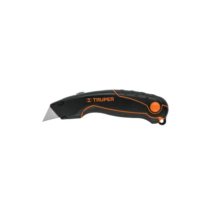 Navaja retráctil 7' cuerpo de aluminio, TRUPER