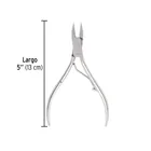 Alicate para pedicure 5' cabeza plana punta extrafina,PRETUL 3