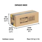Alicate para pedicure 5' cabeza plana punta extrafina,PRETUL 6