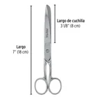 Tijera 7' para costura, de acero inoxidable, PRETUL 3