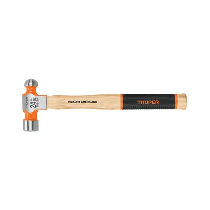 Martillo pulido de bola 24 oz mango hickory, TRUPER Grip
