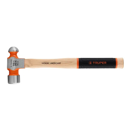 Martillo pulido de bola 32 oz mango hickory, TRUPER Grip