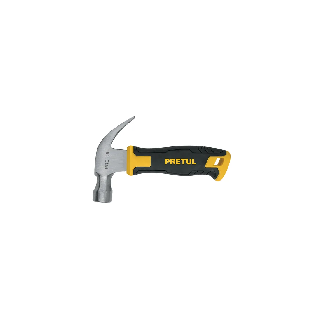 Martillo 10 oz, mango comfort grip, PRETUL