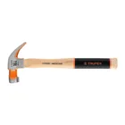 Martillo pulido 16 oz uña curva, mango hickory, TRUPER Grip 1