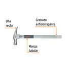 Martillo tubular pulido 16 oz uña recta, TRUPER 2