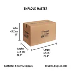 Bomba manual para inflar, 80 PSI, PRETUL 8