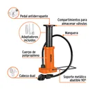 Bomba de pedal 60 PSI, TRUPER 2
