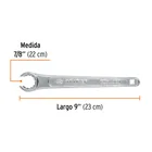Llave 9' para tanque de gas, TRUPER 3