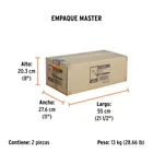 Esmeriladora angular 7', 2200W, TRUPER PRO 6