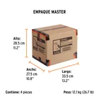 Combo esmeriladora 4-1/2', 700W, discos y flexómetro, PRO 2