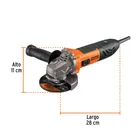Esmeriladora angular 4-1/2', 950W, TRUPER ERGO PRO 2