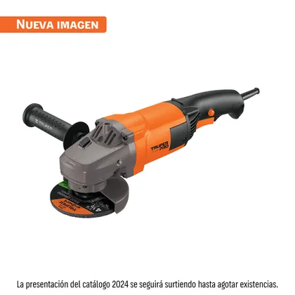 Esmeriladora angular 4-1/2', 1300W, TRUPER PRO