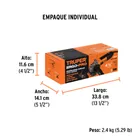 Esmeriladora angular 4-1/2', 850W, TRUPER ERGO PRO 12