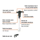 Mezcladora eléctrica 1500W, TRUPER INDUSTRIAL 2