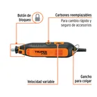 Herramienta rotativa 135W con 97 accesorios, TRUPER PRO 2