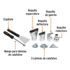 Pistola de calor 2000W con 9 accesorios, TRUPER PRO 3