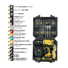 Kit rotomartillo/destornillador 1/2', 20V, 32 acc., PRETUL 4