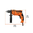 Rotomartillo/destornillador 1/2', 600W, TRUPER PRO 2