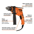 Rotomartillo/destornillador 1/2', 600W, TRUPER PRO 4